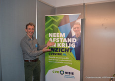 Cor van Ruijven (CVR Visie) met een duidelijke boodschap.